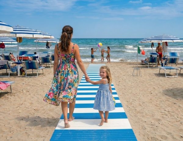 Rimini mare spiaggia famiglie